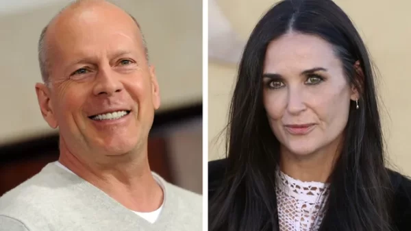 Bruce Willis y Demi Moore